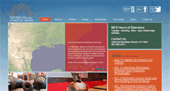 Desktop Screenshot of museumofthecoastalbend.org